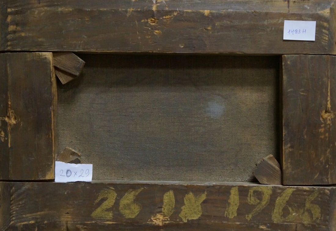 Oil painting Night sea Unknown artist - 7