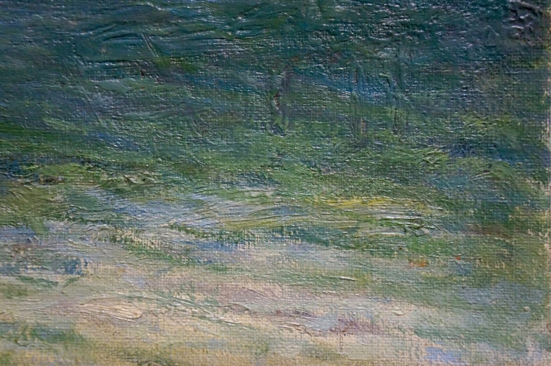 Oil painting Off the coast Paul Christiaan Poll - 3