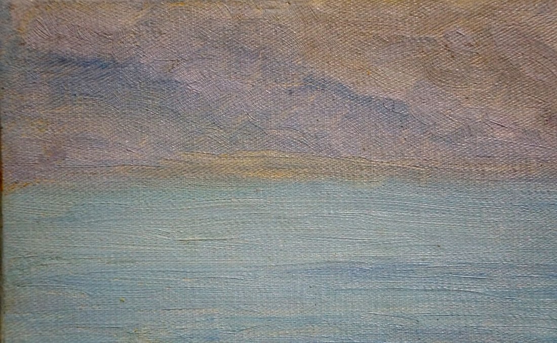 Oil painting Off the coast Paul Christiaan Bos - 4