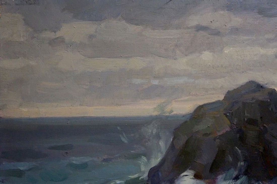 Oil painting Raging sea Puzyr'kov Viktor Grigor'yevich - 2