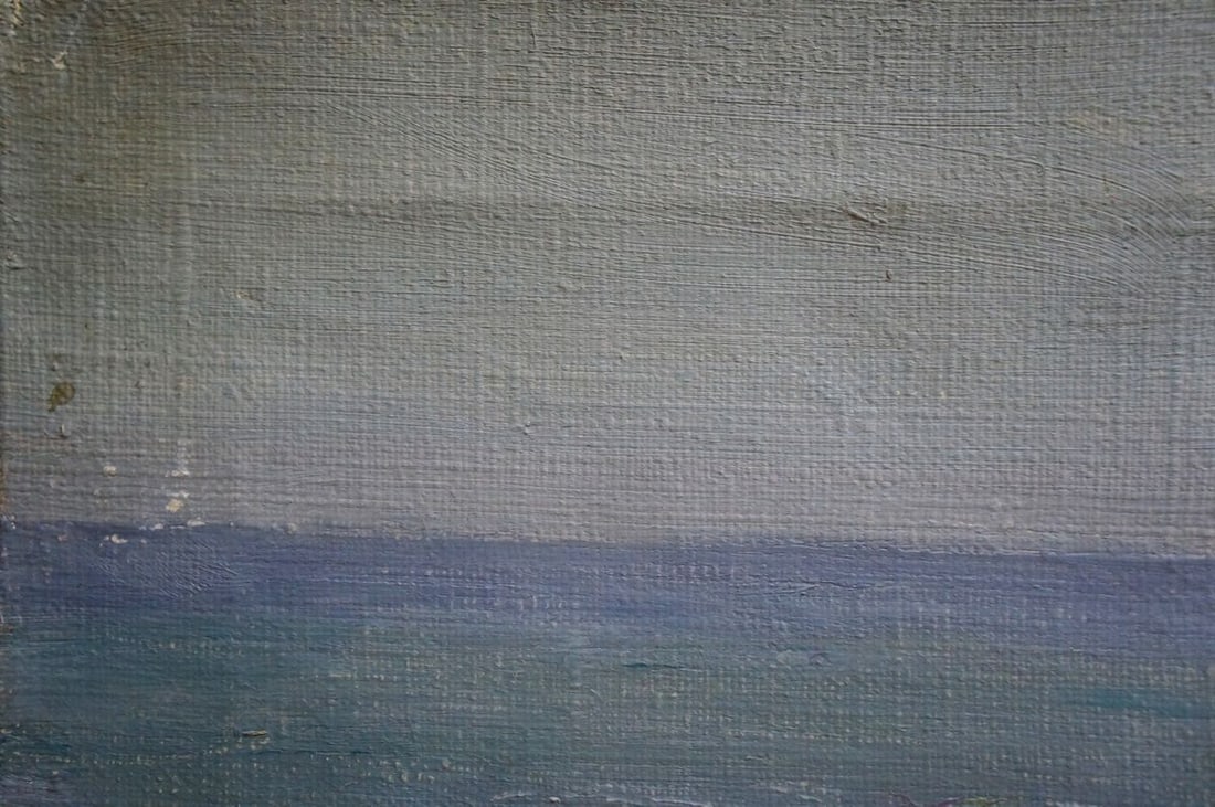 Oil painting Stones by the sea - 2