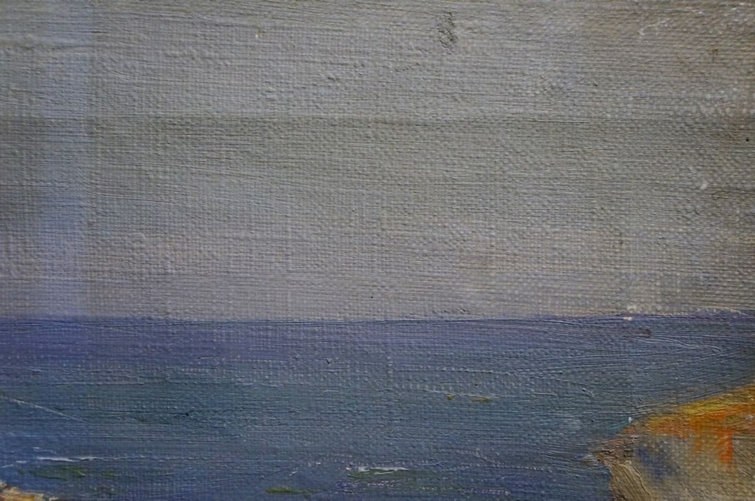 Oil painting Stones by the sea - 3