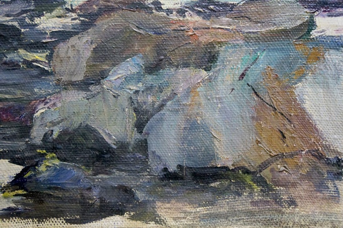 Oil painting Coast Yarovoy Stepan Kalinovich - 5