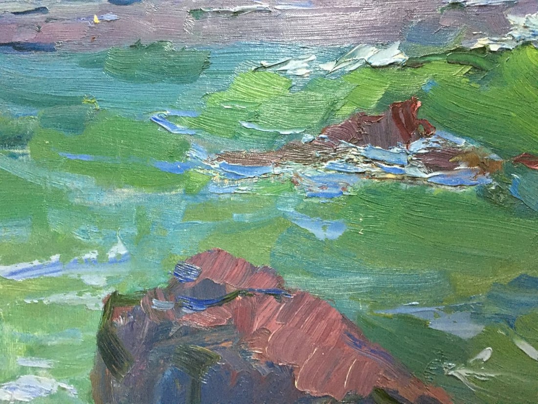 Oil painting Sea Chegodar Vasily Dmitrievich - 5