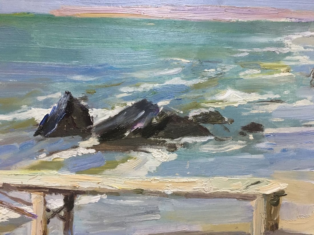 Oil painting Sea shore Dmitriev Alexander Vladimirovich - 5