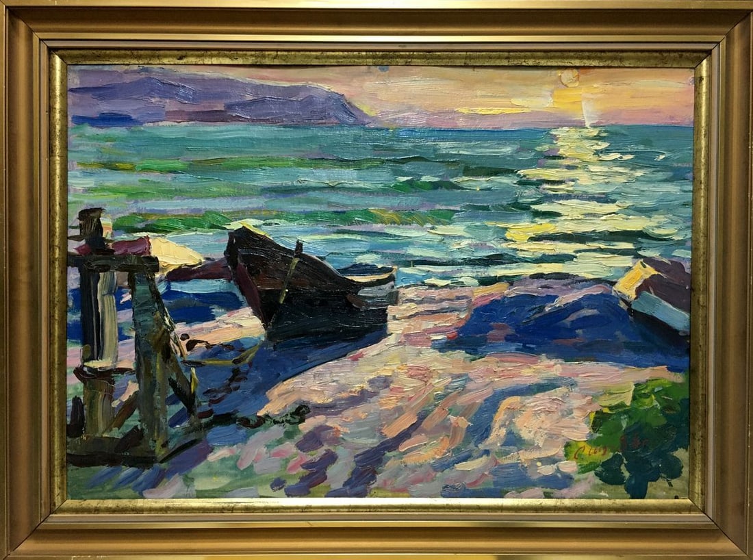 Oil painting Off the coast Shadrin S. (1 of 14)