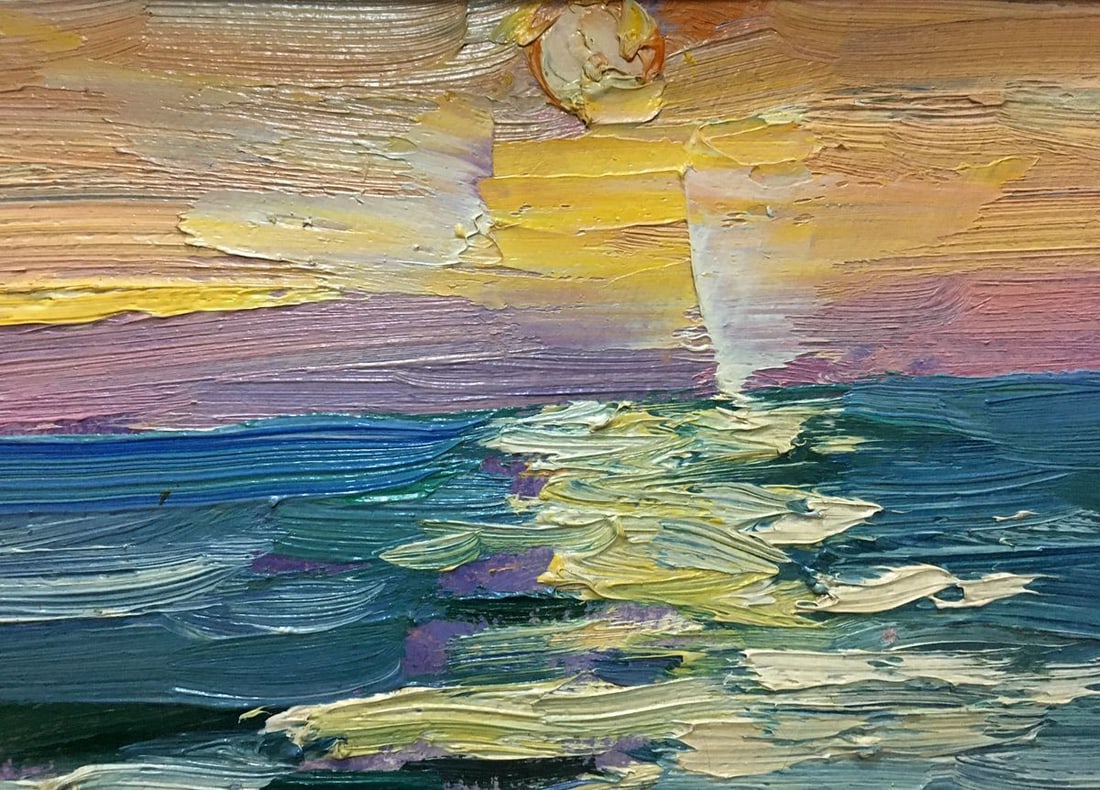 Oil painting Off the coast Shadrin S. - 5