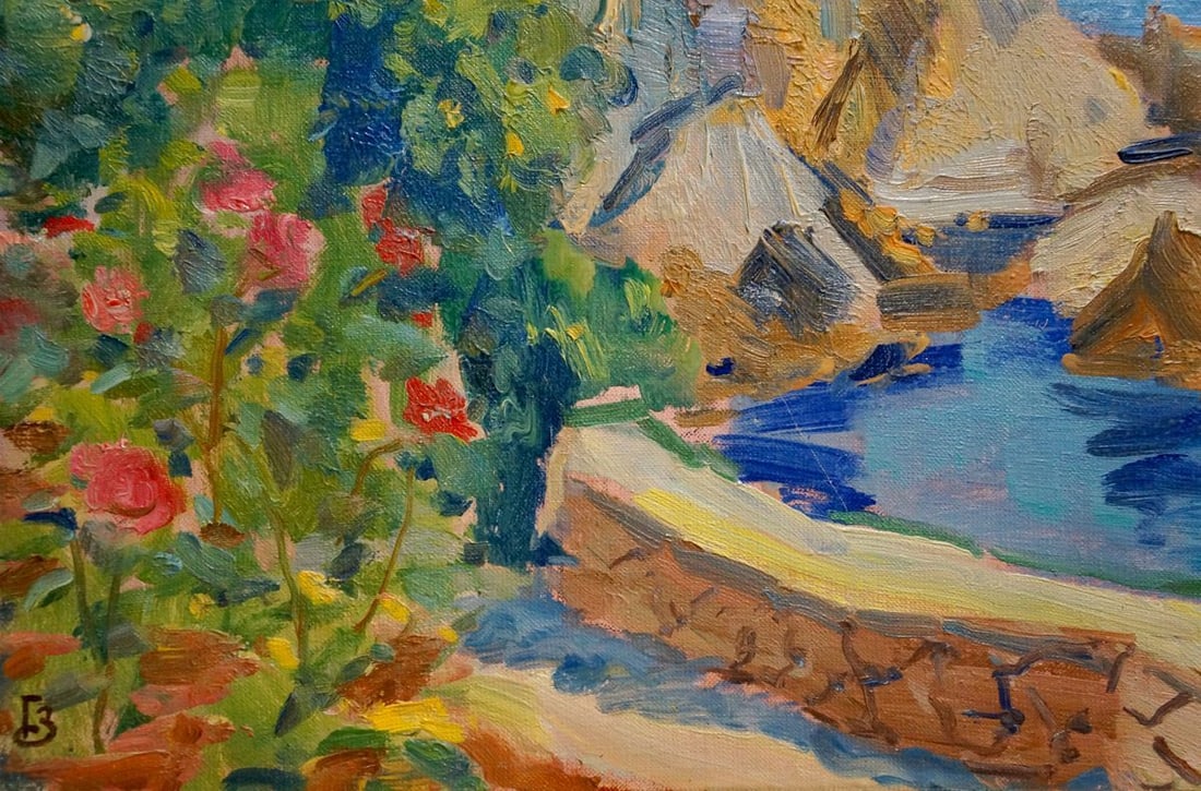 Oil painting Sunny beach Zakharyan Gurgen Harutyunovich - 2