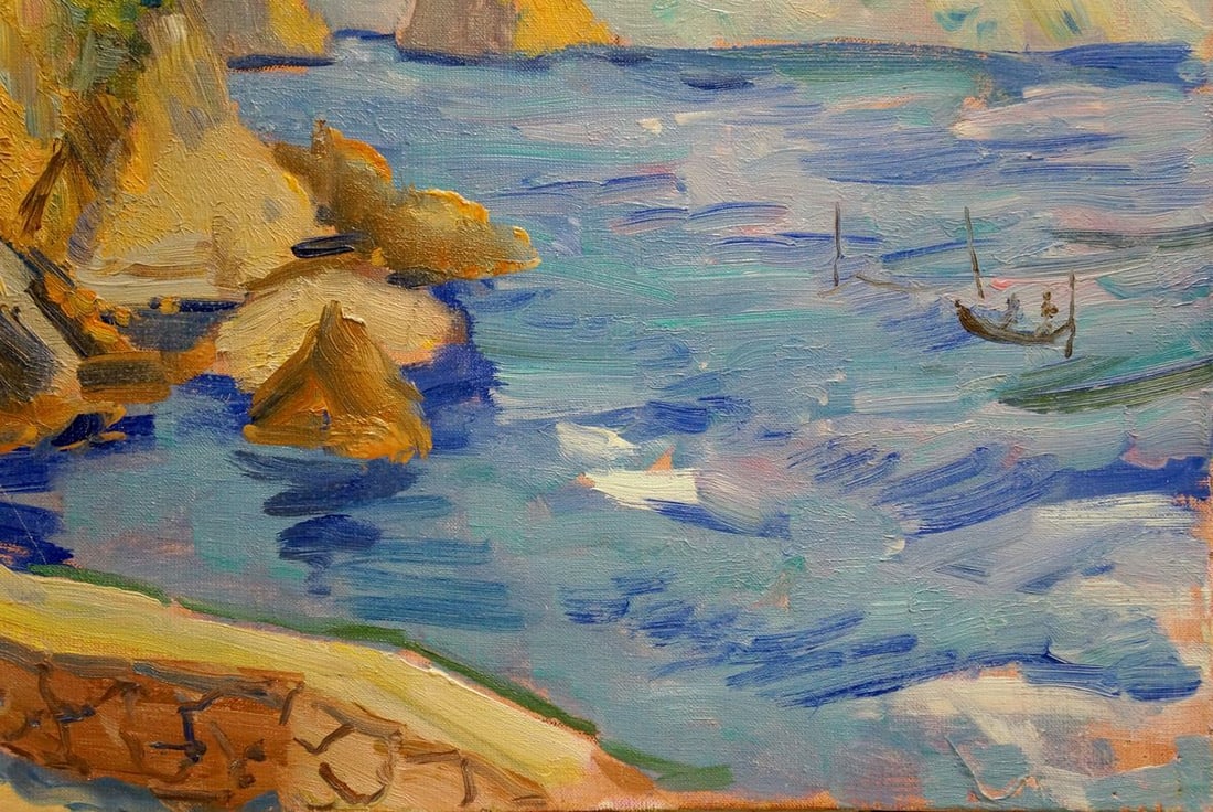 Oil painting Sunny beach Zakharyan Gurgen Harutyunovich - 3