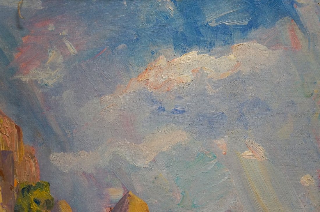 Oil painting Sunny beach Zakharyan Gurgen Harutyunovich - 5