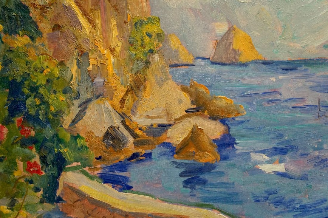 Oil painting Sunny beach Zakharyan Gurgen Harutyunovich - 6