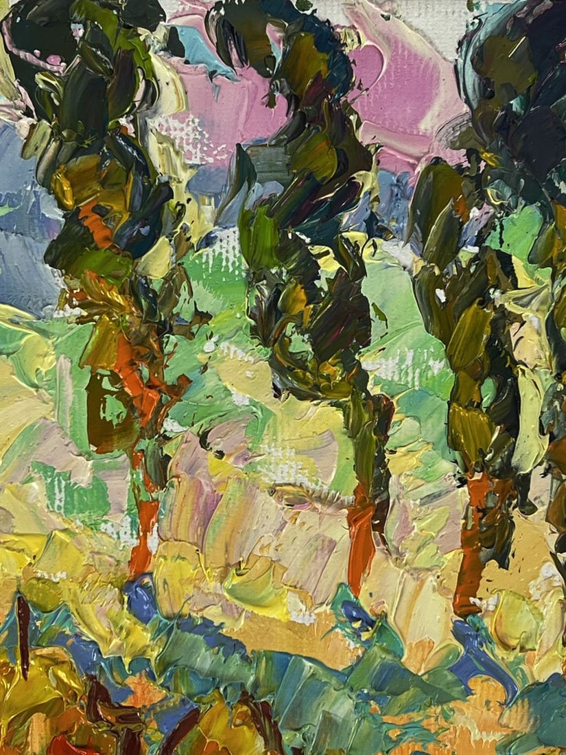 Oil painting In the sunny meadows Oleksiy Ivanyuk - 4