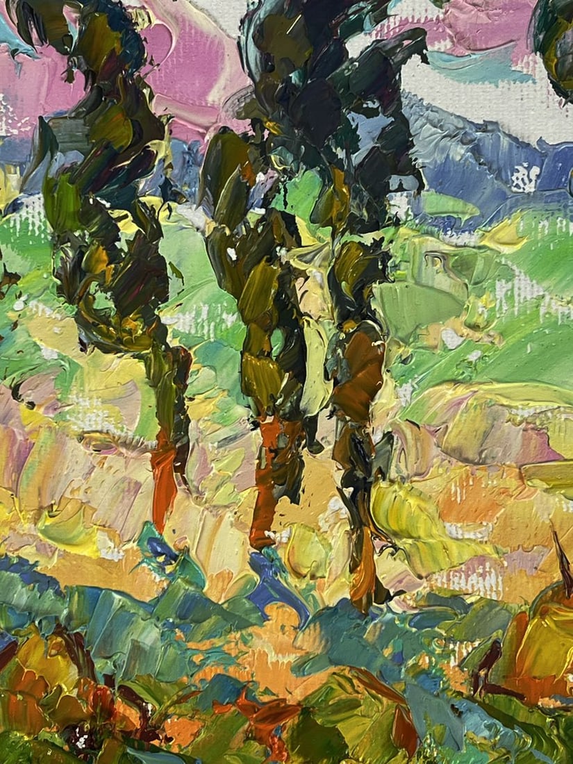 Oil painting In the sunny meadows Oleksiy Ivanyuk - 6