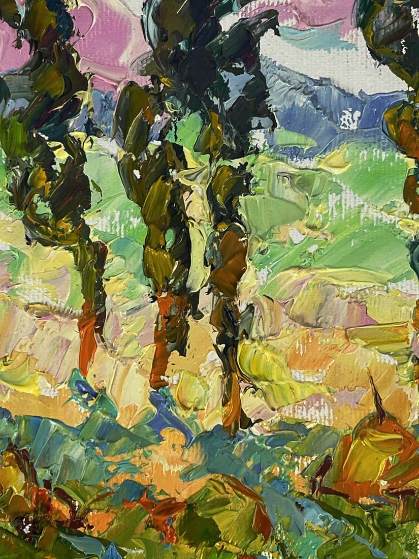 Oil painting In the sunny meadows Oleksiy Ivanyuk - 7