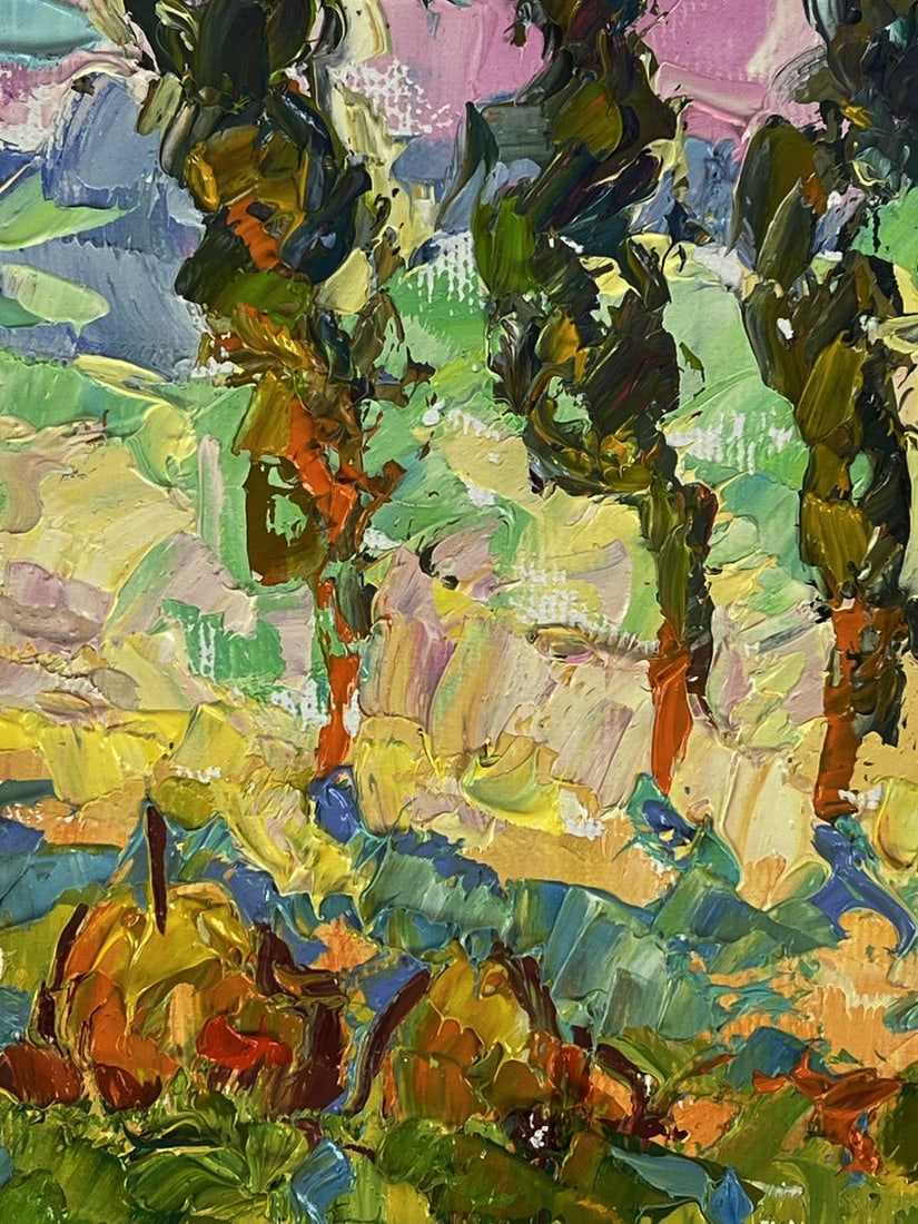 Oil painting In the sunny meadows Oleksiy Ivanyuk - 8