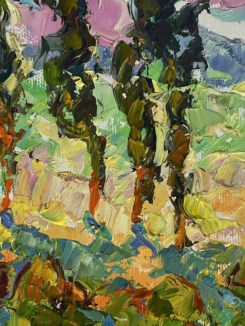 Oil painting In the sunny meadows Oleksiy Ivanyuk - 9