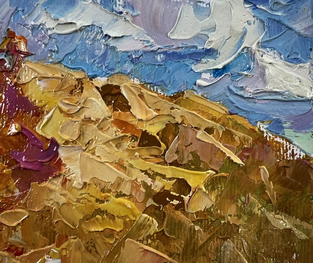 Oil painting Daytime haymaking Oleksiy Ivanyuk - 5