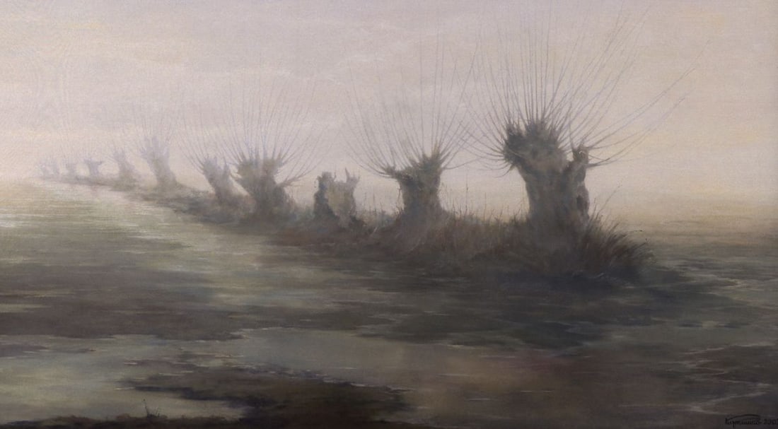 Oil painting Early spring Vasily Korkishko - 5