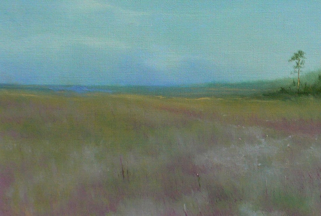 Oil painting Lavender is blooming Vasily Korkishko - 2