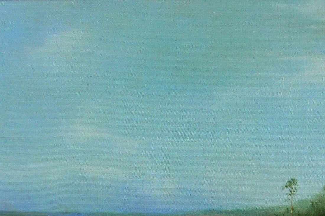 Oil painting Lavender is blooming Vasily Korkishko - 4