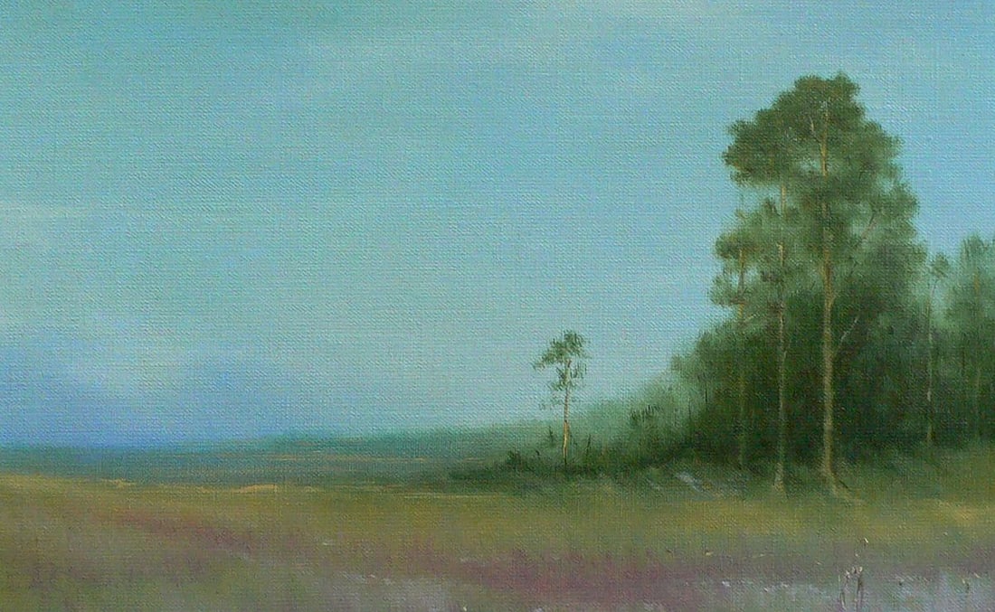 Oil painting Lavender is blooming Vasily Korkishko - 6