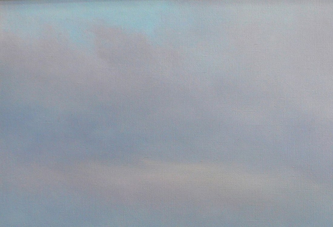 Oil painting Hunter's hut Vasily Korkishko - 4