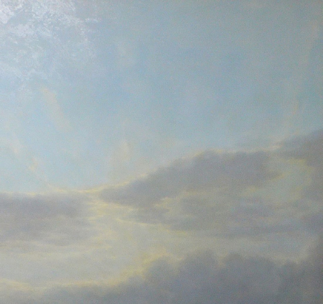 Oil painting Vast expanses of wheat fields Vasily Korkishko - 5