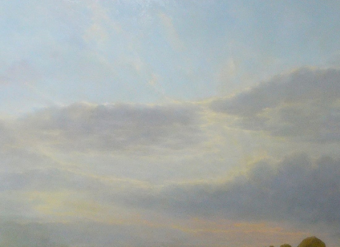 Oil painting Vast expanses of wheat fields Vasily Korkishko - 6