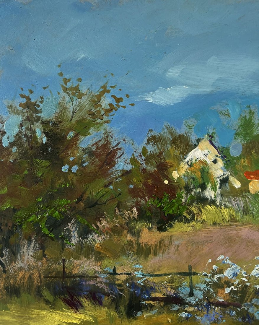 Oil painting Joyful walks through the field Yuriy Suprunchuk - 4