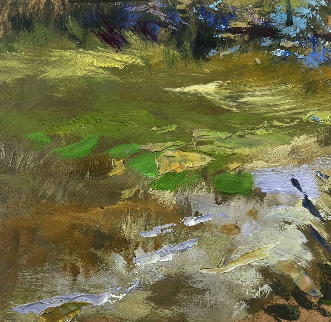 Oil painting Joyful walks through the field Yuriy Suprunchuk - 7