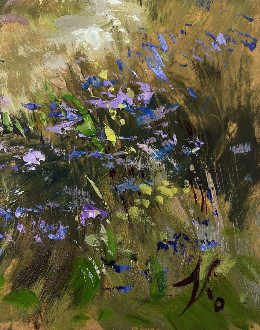 Oil painting Joyful walks through the field Yuriy Suprunchuk - 9