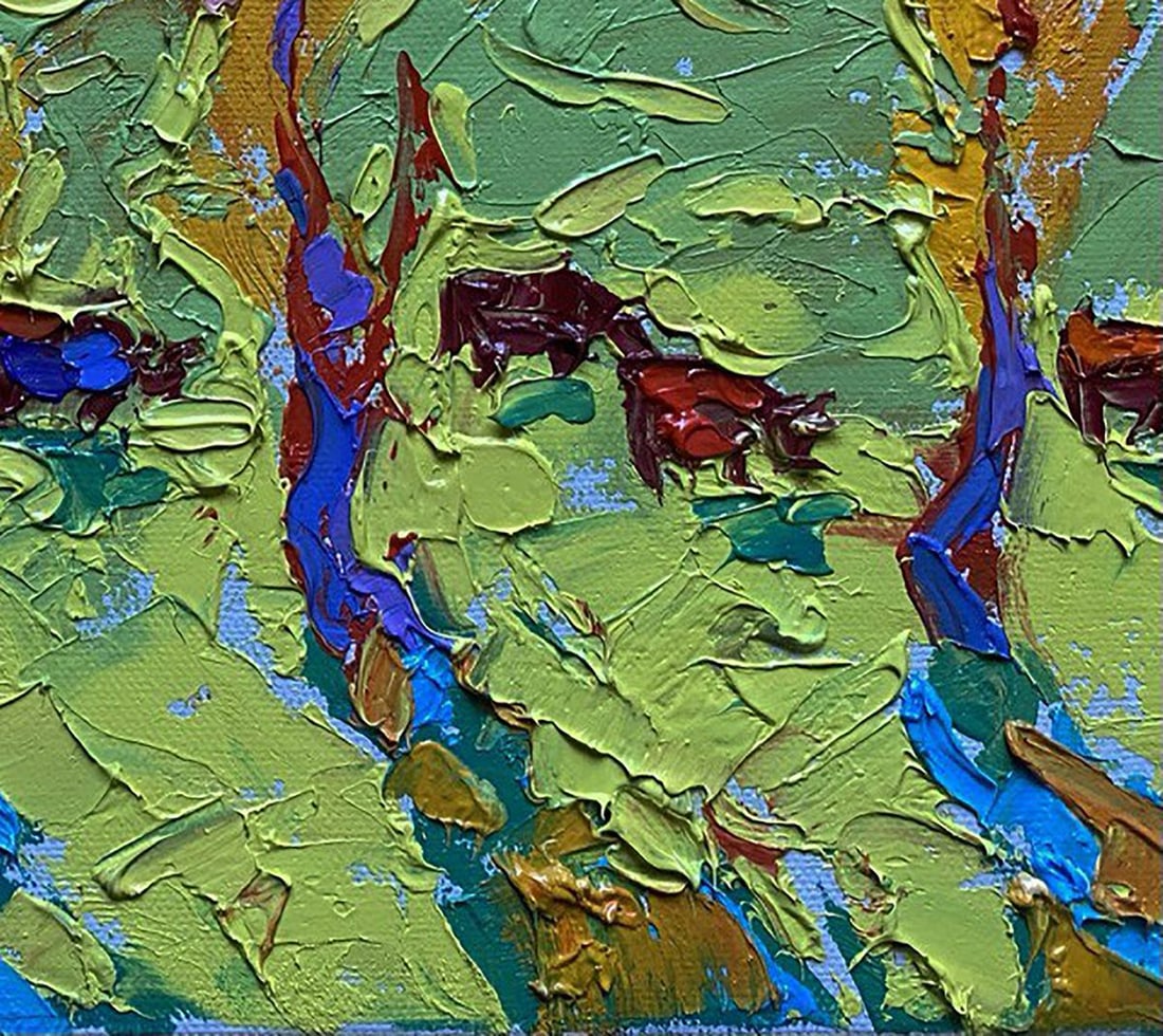 Oil painting Sunny meadows Oleksiy Ivanyuk - 7