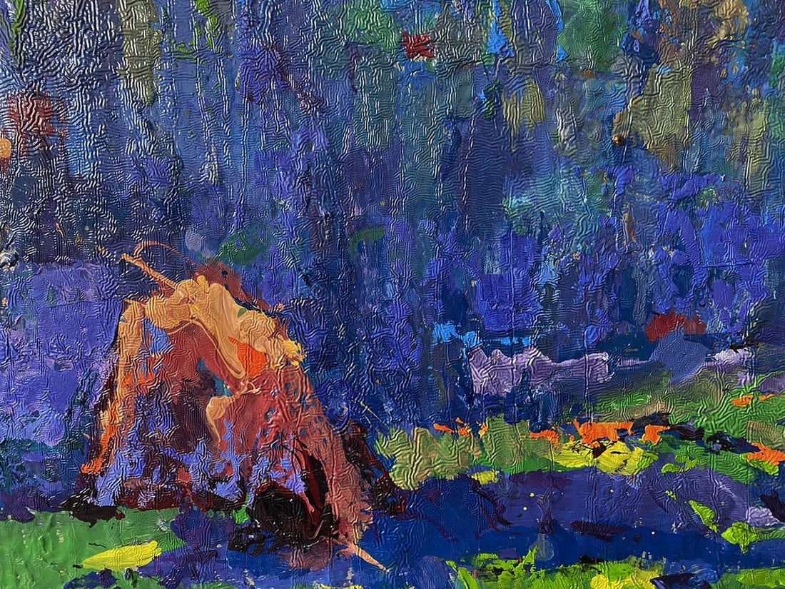 Oil painting The sun is setting Oleksiy Ivanyuk - 7