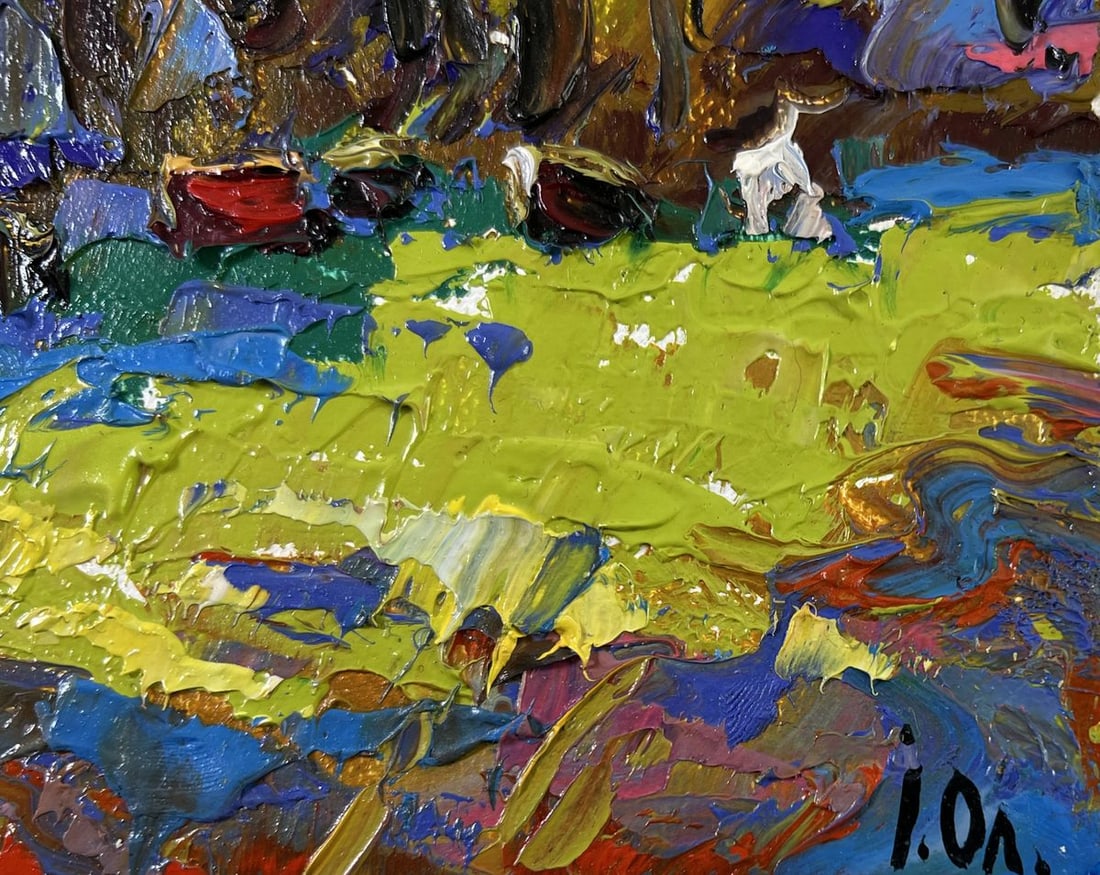 Oil painting Noon on the рasture Alex Kalenyuk - 7