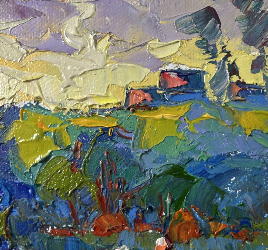 Oil painting Quiet morning Oksana Kalenyuk - 5