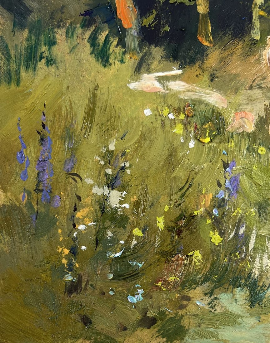 Oil painting Path in the forest Yuriy Suprunchuk - 7