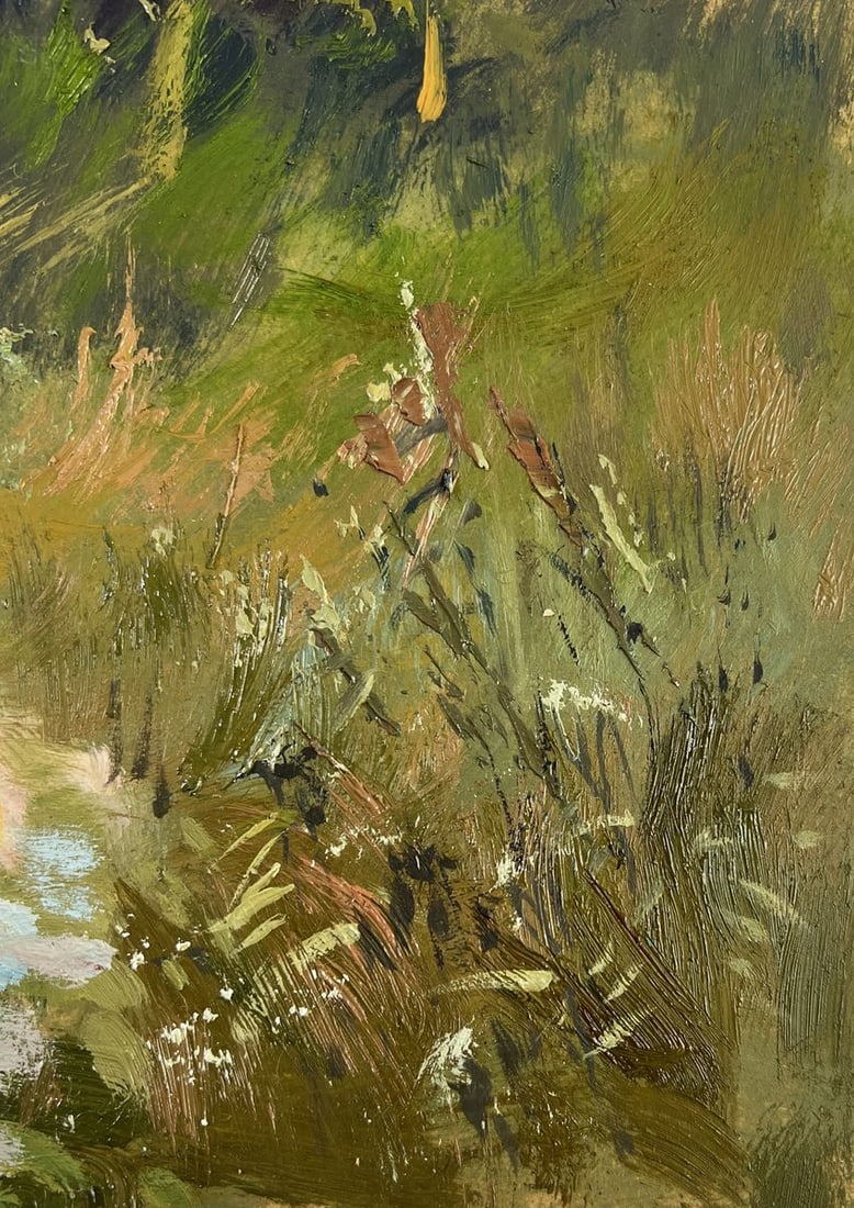 Oil painting Path in the forest Yuriy Suprunchuk - 8