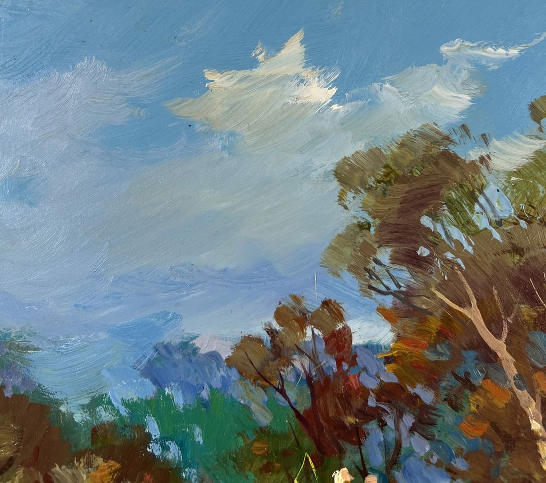 Oil painting A walk in the forest Yuriy Suprunchuk - 6