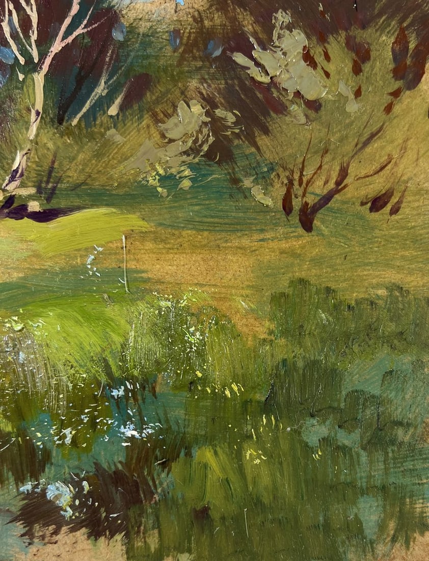 Oil painting A walk in the forest Yuriy Suprunchuk - 9