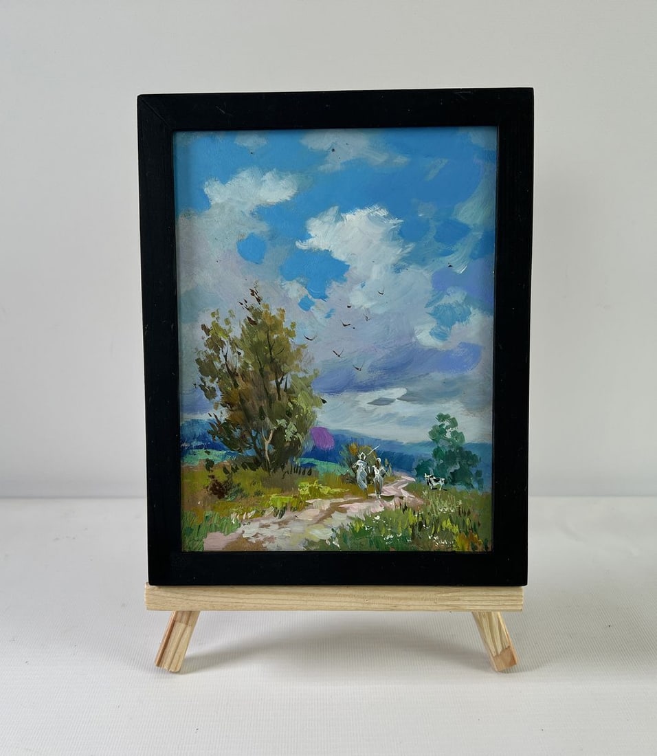 Oil painting Path to the sky Yuriy Suprunchuk - 2