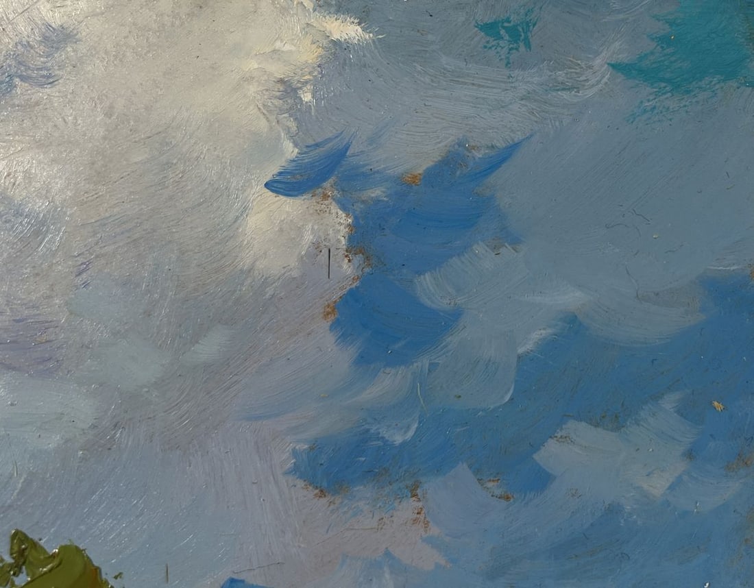 Oil painting Past the outer houses Yuriy Suprunchuk - 5