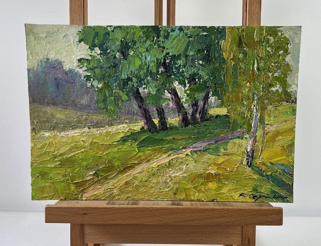 Oil painting In the sunlight Boris Serdyuk - 2