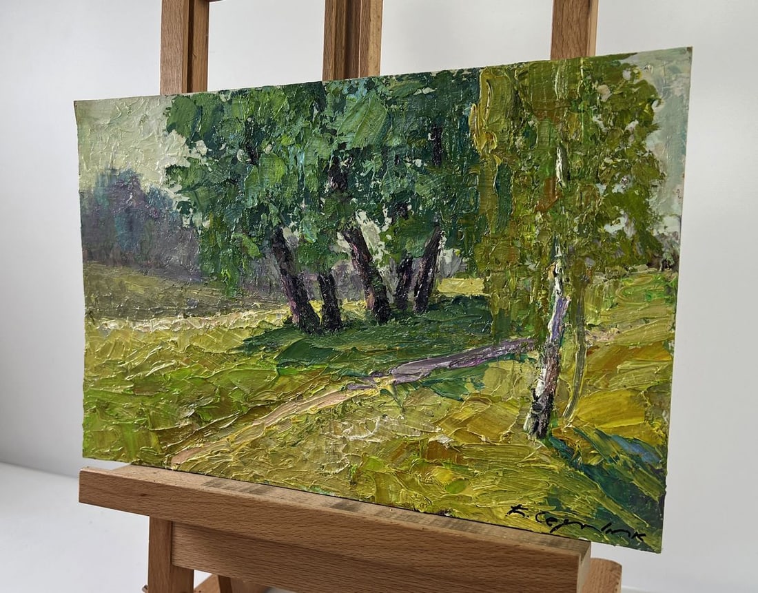 Oil painting In the sunlight Boris Serdyuk - 3