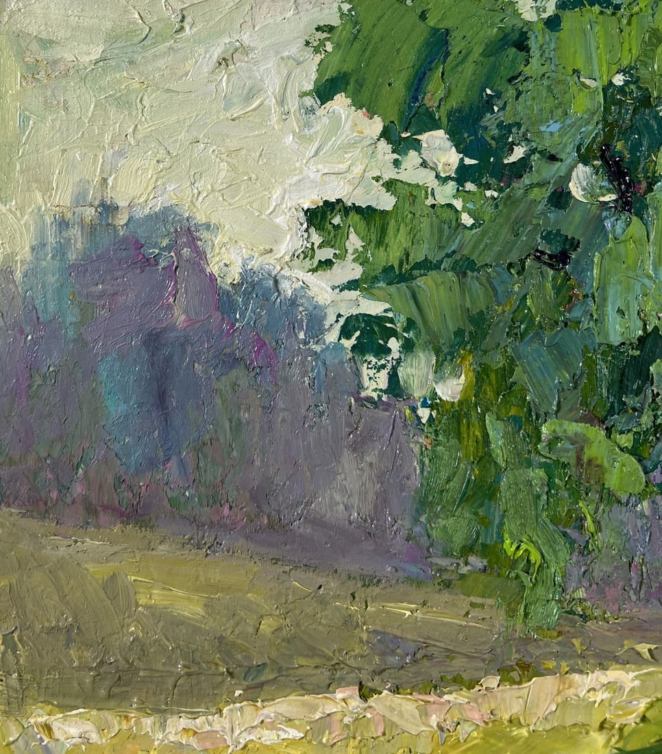 Oil painting In the sunlight Boris Serdyuk - 4