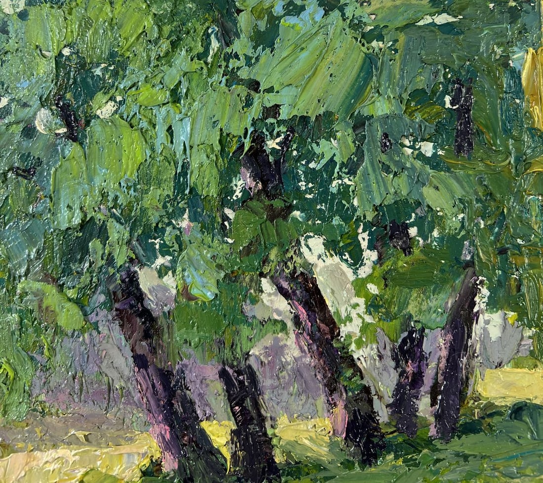 Oil painting In the sunlight Boris Serdyuk - 5