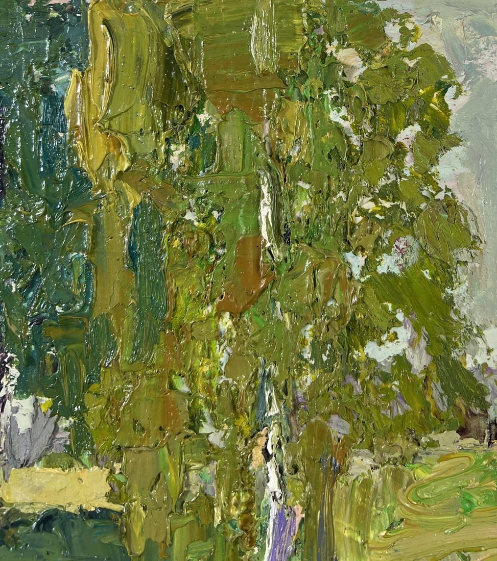 Oil painting In the sunlight Boris Serdyuk - 6