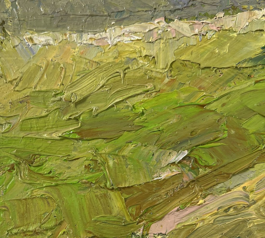 Oil painting In the sunlight Boris Serdyuk - 7