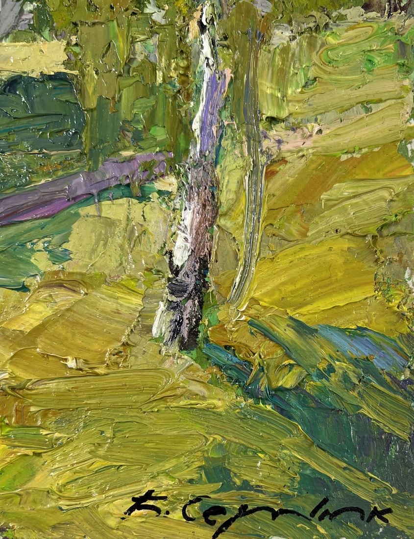 Oil painting In the sunlight Boris Serdyuk - 9