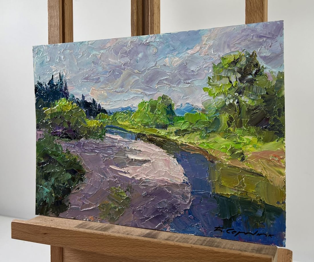 Oil painting Sand underfoot Boris Serdyuk - 3