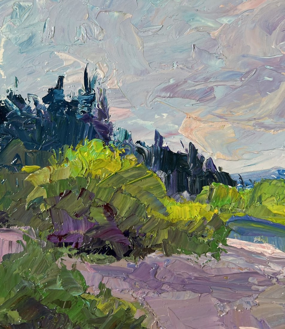 Oil painting Sand underfoot Boris Serdyuk - 4